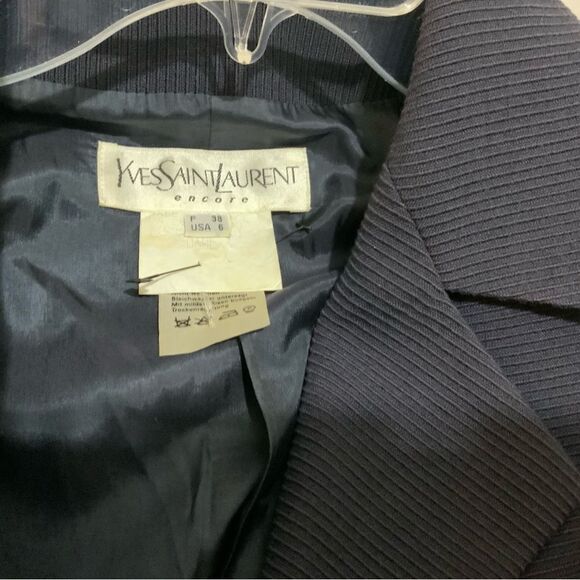 Yves Saint Laurent Encore Blazer jacket 100% wool - Picture 7 of 11